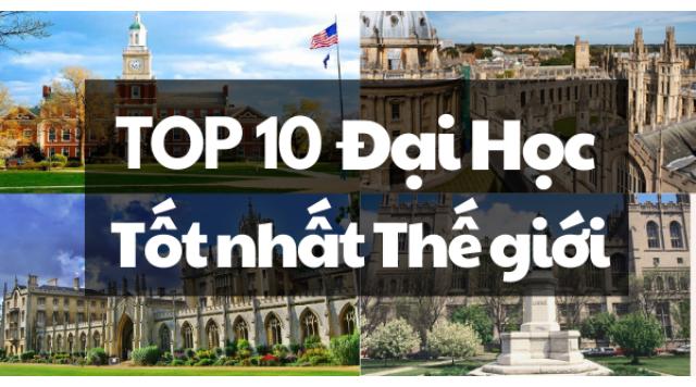 TOP 10 trường Đại học tốt nhất thế giới